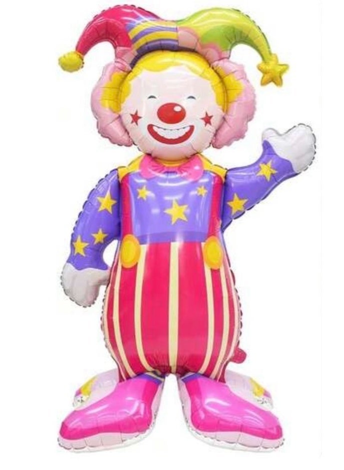 Eid Mubarak balloons with clown balloons - Image 3